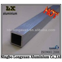 Factory produced aluminum square tubing